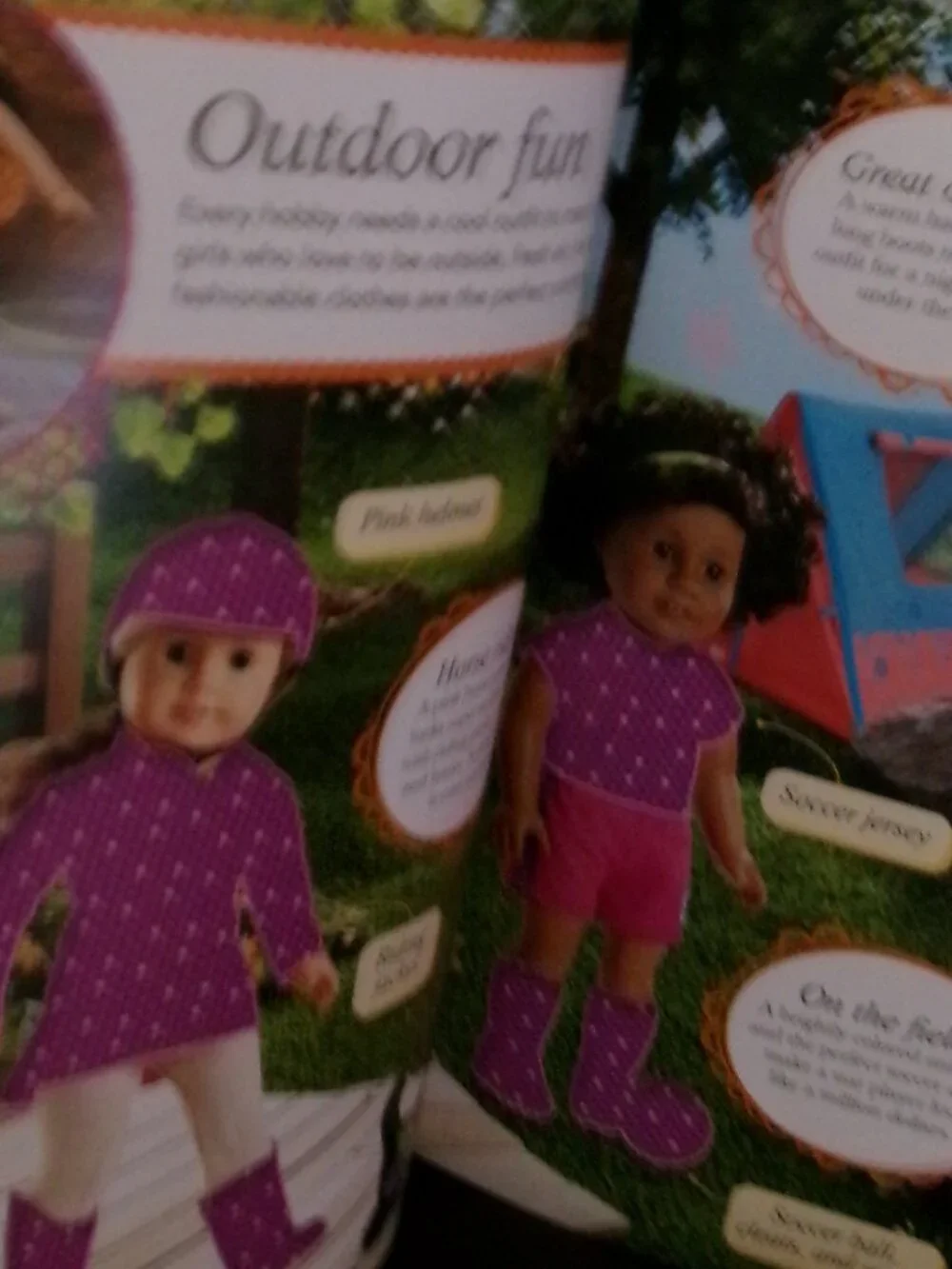 NWT American Girl Crafts Cards and American Girl Dress Up Stickers